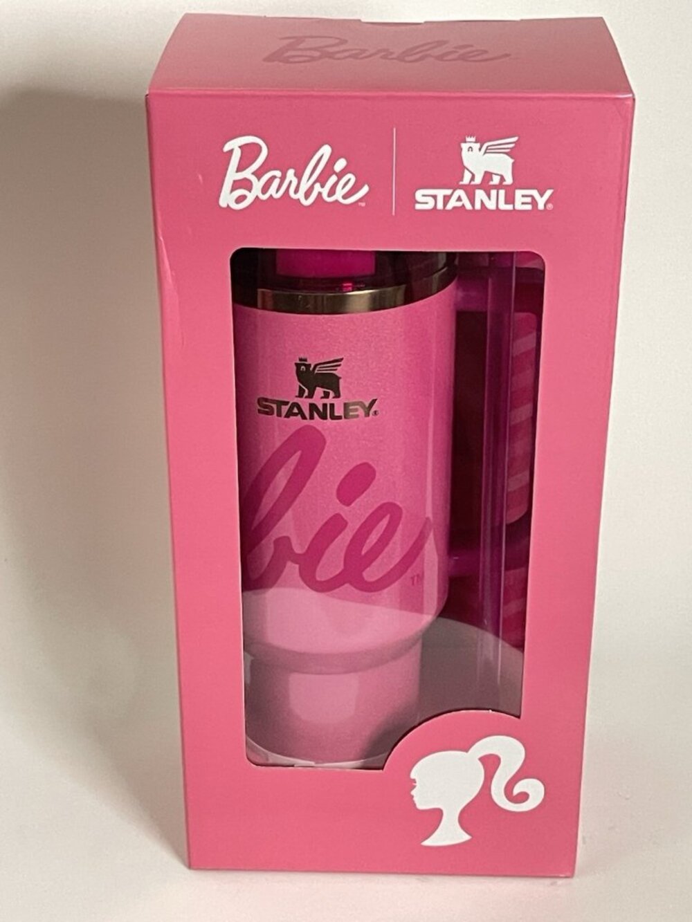 Stanley x Barbie ICON 40oz Quencher H2.0 FlowState Tumbler 65th Anniversary NIB - Picture 3 of 10